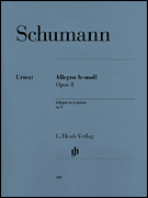 Allegro in B Minor piano sheet music cover